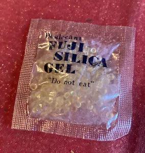 Vintage Fuji Silica Gel Packet Sealed