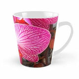Pink Orchids Coffee Mug. Pink Phalaenopsis Orchids Ceramic mug. Orchid Lovers gift. Dishwasher and microwave safe.