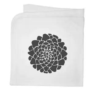 'Peony Flower' Cotton Baby Blanket / Shawl (BY00002632)