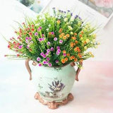 Artificial Flowers Fake Plant Outdoor Floral Greenery Shrubs BUY 2 GET 2 FREE