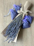 Lavender Bunch And 4 Sachets | ??Royal Velvet?? English Lavender | Made In USA