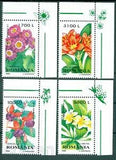 2000 Bush lily,Plumeria,Fuchsia,Senecio,Flowers,Plants,Romania,5478,TAB/T/RC,MNH