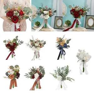Handmade Wedding Bridal Bouquet Silk Flower Bridal Bouquet for Wedding