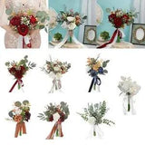 Handmade Wedding Bridal Bouquet Silk Flower Bridal Bouquet for Wedding