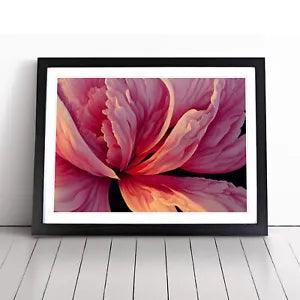 Riveting Carnation Flower Framed Wall Art Poster Print Home Decor Picture Large