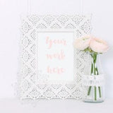 Empty White Frame, White frame, Styled stock photography, Frame mock up, Ranunculus bouquet, White frame mock up, PSD