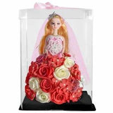 Princess Doll Soap Rose In Gift Box Birthday Valentine Day Gift Girls Childrens