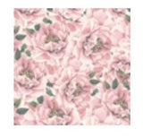 David Textiles Fabric, Pink Peonies "Forever Fashion",100% Cotton, 1 Yard