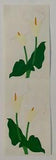 Mrs Grossman's Stickers Flowers Floral Calla Lilies Nature Vintage 2 Mods