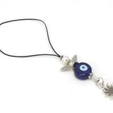 Evil Eye Protection, Cute Guardian Angel & Daisy Flower Sunflower Car Rear View Mirror Hanging-Cell Phone Charms Purse Charm New Car Gift