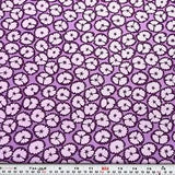LOL by Me & My Sisters for Moda Lily Pad Purple Cotton Fabric by the HALF YARD