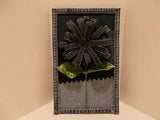 Handmade Denim Seams Zipper Flower Recycled Denim Wall Art - Denim D???cor