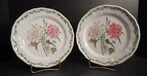 Noritake Casual Gourmet Set of 2 Salad Plate, Carnation 8" Diameter