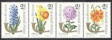 Hungary 1963 Stamp Day/Flowers/Plants/Nature/Tiger Lily 4v set stp (n39962)