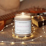 Sea Salt & Orchid Candle, Housewarming Gift, Farewell Gift, Gift for Her, Soy Candle