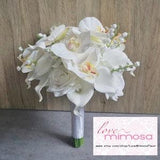 Bridal Bouquet, Silk Flower Bouquet, Calla Lily Bouquet, Orchid Bouquet, Bridesmaid Gifts, Wedding Flowers, Boho Wedding, Accessories