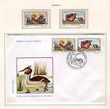 Fauna Europe A97 Romania 1983 2v FDC Flowers Peony