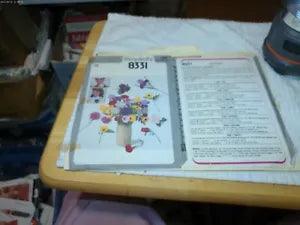 Simplicity 8331 Craft FLOWERS Sewing Pattern Iris Daisy Pansy Carnation