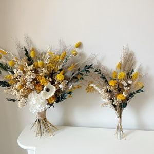 Bridal Bouquet - Sunshine | Wedding bouquet | Boho wedding | Dried flower bouquet???Rustic???Dried Flowers???Vintage???Nature Inspired???Handmade???