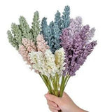 6 X Artificial Dried Flowers Blossom Bouquet Long Bunches Decor Bunch Home-Deco