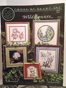 WILDFLOWERS Cross Stitch Patterns Wild Rose Water Lily Morning Glory Poppies