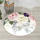 3D Peony Rose Flower ZHUA437 Game Non Slip Rug Mat Photo Carpet Zoe