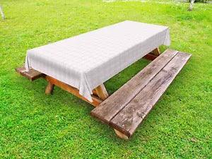 Floral Patterns Outdoor Picnic Tablecloth in 3 Sizes Washable Waterproof