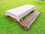Floral Patterns Outdoor Picnic Tablecloth in 3 Sizes Washable Waterproof