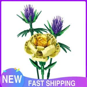 Goirzi Carnation Eternal Flowers Toys 161Pcs Building Blocks Set Home Decoration