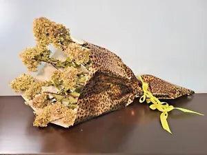Real Air Dried 15 Bud Floral Green & Beige Hydrangea Bouquet (NEW)