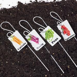 Metal, Plant, Marker, Garden Tag, Garden Label, Vegetable, Herb, Fruit, Gift Gardening, Outdoor, Mother's Day, unbreakable, Garden, stake