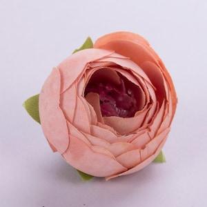 Ranunculus Buttercups 1.6 inches 12 piece, Ranunculus Bulbs, Ranunculus flower buds for DIY, Ranunculus Head Set, Artificial Silk Ranunculus
