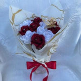 Bling Eternal Rose Bouquet, Handmade Fake Flower Bouquet, Ever Lasting Flower Arrangement, Special Occasion, Ramo Buchon, Birthday Bouquet