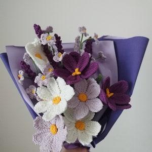 Crochet flower bouquet crochet flowers crochet tulips crochet roses crochet lily of the valley