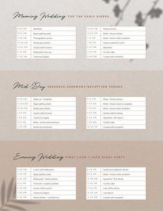 Everything you need to know to build the perfect wedding day timeline Flower Delivery