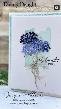 Dainty Delight Clean & Simple Cards!  Simple to Stepped Up Flower Delivery