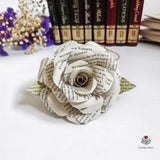 Paper Rose Made Using Book Paper | Classic Literature | Bouquet | Wedding | Gift