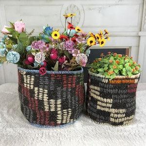 plant pot box, orchid baskets, medium basket, crafts basket, mini storage, plant pot holder, hanging air pot, table plant basket, PH 2128