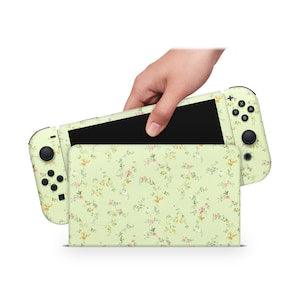 Oled Nintendo Switch Skin Decals Fine Plants Wrap Vinyl
