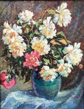 Oil Painting Unframed Peony Khomchuk V Nature Painting Original Artwork n268