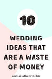 10 Money Saving Wedding Tips that you need to know Flower Delivery