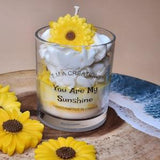 Daisy, Sunflower Soy Blend Candle, Aesthetic Aromatherapy Home D??cor, Gifts for Teachers, Wedding Favor