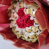 Chocolate Bouquet Ferrero and Lindt, Birthday Gift for her, Anniversary Gift, Ramadan, Eid, Congratulations, Easter, Thank You Gift Bouquets
