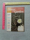 Flower & Garden Magazine September 1964 hybrid tulips peony Outdoors