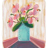 Orchids No. 7 | Fine Art Print by JoAnna Liston | Whimsical Playful Art | Orchid Painting | Floral Art | Houseplant Art