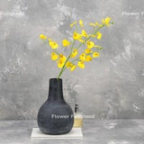 Faux Dancing Lady Orchid Stem | Artificial Flower | Wedding/Home Decoration | Gifts - Yellow