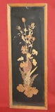 Vintage Wall Hanging Wild Dry Flowers Herbarium Framed