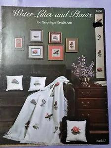 Water Lilies and Plants by Graphique Needle Arts Cross Stitch Book 17