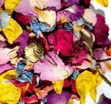 Naturally Dried Rose Petals-2oz.-Wedding Confetti, Potpourri, Art, Soap Candle