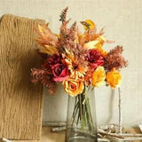 Artificial Plants Simulation Flowers For Fall Autumn Thanksgiving Day Home Decor